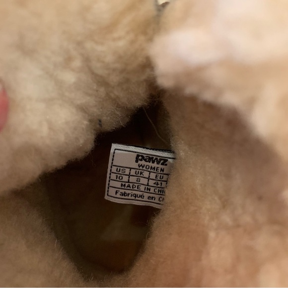 PAWZ. NWOT. GINNIE, Faux Leather Winter Duck Boots. Wool Blend Lining. C… - Picture 7 of 9
